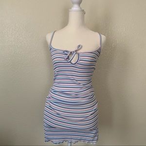 Striped Mini Dress
